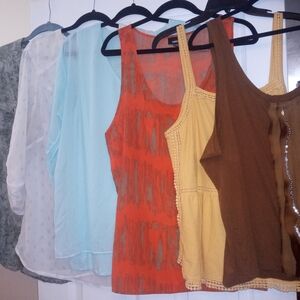 Maurices Apt9 Mossimo Old Navy Alyx Tops. Lot Of 5. All Size XXL